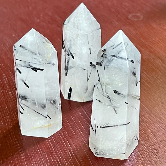 ✨Charged✨ Rutilated Quartz towers - Picture 10 of 11